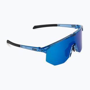 Occhiali da sole Bliz Hero Small transparent blue/smoke blue multi