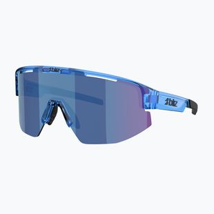 Occhiali da sole Bliz Matrix Small transparent blue/smoke blue multi