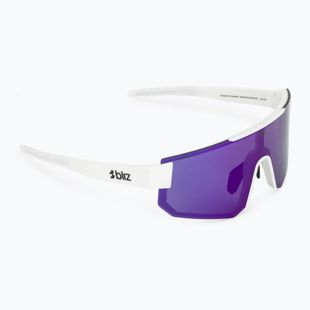 Occhiali da sole Bliz P005S matte white/smoke purple mirror