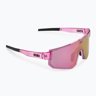 Occhiali da sole Bliz P005S transparent pink/brown rose multi