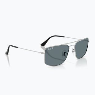 Occhiali da sole Ray-Ban Explorer III silver/dark blue polarized