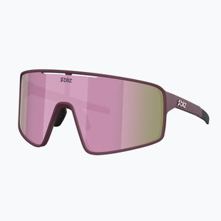 Occhiali da sole Bliz P001S matte burgundy/brown rose multi