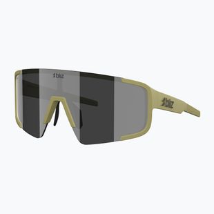 Occhiali da sole Bliz P003 matte amber green/smoke silver mirror