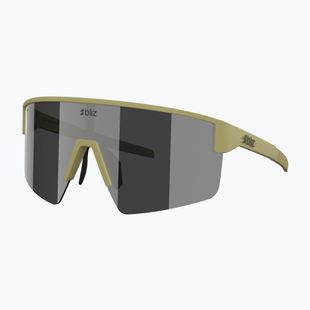 Occhiali da sole Bliz P004 matte amber green/smoke silver mirror
