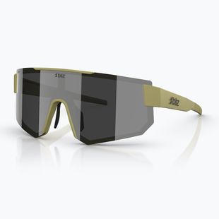 Occhiali da sole Bliz P005 matte amber green/smoke silver mirror