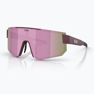 Occhiali da sole Bliz P005S matte burgundy/brown rose multi
