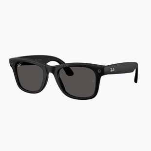 Occhiali con telecamera Ray-Ban Meta Wayfarer matte black/grey