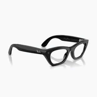 Occhiali con telecamera Ray-Ban Meta Zena shiny black/trs g. green
