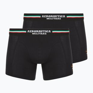 Boxer Aeronautica Militare AM1UBX002 Trunk 2 paia black