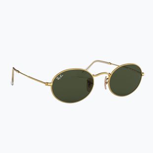 Occhiali da sole Ray-Ban Oval arista gold/green g-15