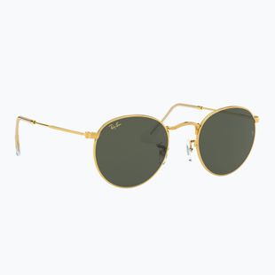Occhiali da sole Ray-Ban Round Metal gold/green g-15