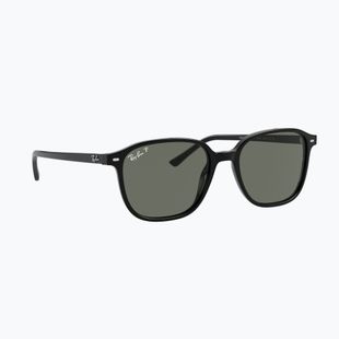 Occhiali da sole Ray-Ban Leonard black/green g-15 polarized