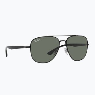 Occhiali da sole Ray-Ban RB3683 black/green g-15 polarized