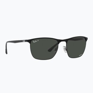 Occhiali da sole Ray-Ban RB3686 Polarized+ Lenses matte black/dark grey polarized+
