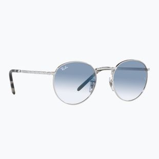 Occhiali da sole Ray-Ban New Round silver/blue