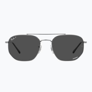 Occhiali da sole Ray-Ban RB3707 Polarized+ Lenses brass/grey polarized+