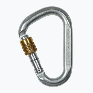 Climbing Technology Moschettone Snappy Steel SG argento/oro