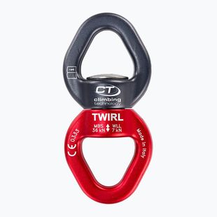 Tornello Climbing Technology Twirl grigio/rosso