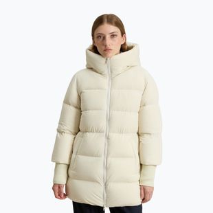 Giacca da donna Woolrich Cloud Madison Coat crema latte