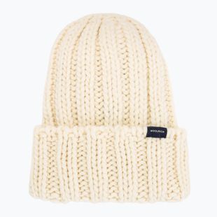 Berretto invernale da donna Woolrich Chunky Beanie 2026 milky cream
