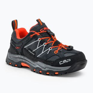 Scarponi da trekking per bambini CMP Rigel Low Wp antracite/arancio flash