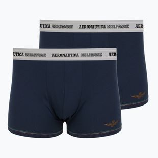 Boxer da uomo Aeronautica Militare AM1UBX004 2 pack navy