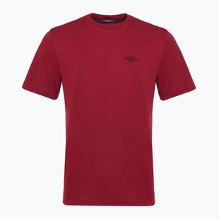 T-shirt Aeronautica Militare Essential bordeaux da uomo