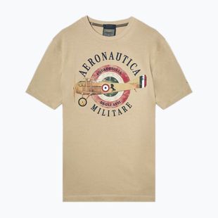 T-shirt uomo Aeronautica Militare Squadriglia degli Assi antilope beige