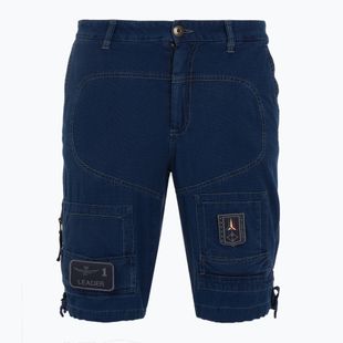 Pantaloncini da uomo Aeronautica Militare 251BE252CT3507 indigo