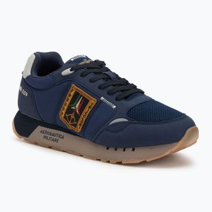 Scarpe da uomo Aeronautica Militare 252SC0292UCT03331 navy blue
