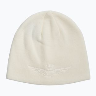 Berretto invernale da uomo Aeronautica Militare 252CU0083UL00915 bianco sporco