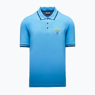 Maglietta Aeronautica Militare PO1308UP00082 Polo silver lake blue