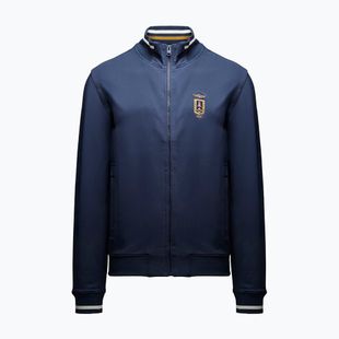 Felpa da uomo Aeronautica Militare FE2089UF00674 FZ navy blue