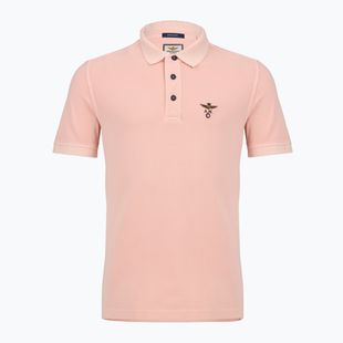 Maglietta da uomo Aeronautica Militare PO1925UP00406 Polo lotus pink