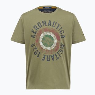 Maglietta da uomo Aeronautica Militare TS2538UJ00727 lichen green