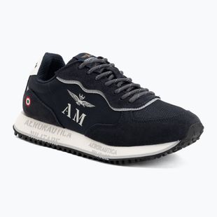 Scarpe da uomo Aeronautica Militare SC0320UPL00313 dark blue