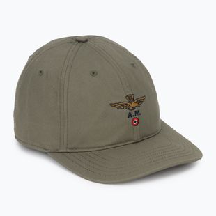 Cappellino da uomo Aeronautica Militare HA1246UCT02 smokey olive
