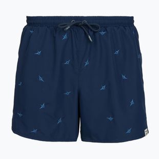 Costume da bagno corto da uomo Aeronautica Militare BW0232UCT04317 navy blue