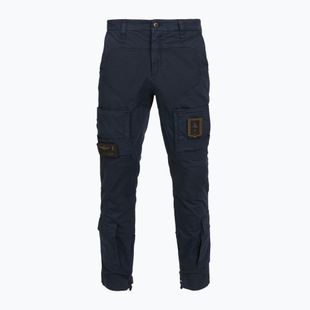 Pantaloni da uomo Aeronautica Militare PA1387UCT01493 navy blue