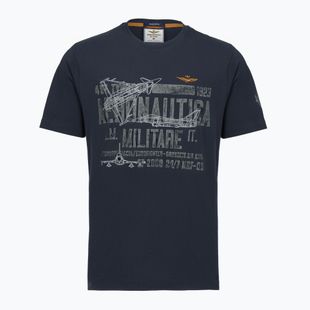 Maglietta da uomo Aeronautica Militare TS2535UJ00641 navy blue