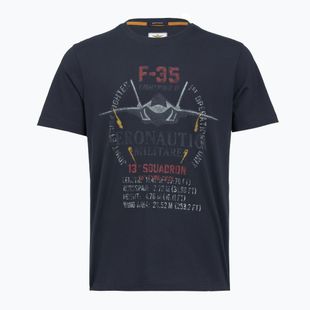 Maglietta da uomo Aeronautica Militare TS2536UJ00641 navy blue