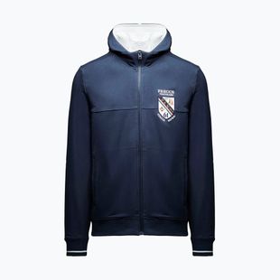 Felpa da uomo Aeronautica Militare FE2096UF00674 Hoodie navy blue
