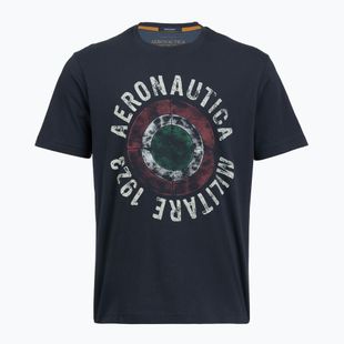 Maglietta da uomo Aeronautica Militare TS2538UJ00727 navy blue