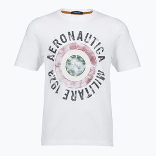 Maglietta da uomo Aeronautica Militare TS2538UJ00727 off white