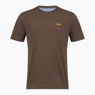 Maglietta da uomo Aeronautica Militare TS1580UJ00372 chestnut brown
