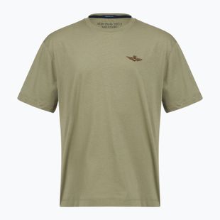 Maglietta da uomo Aeronautica Militare TS2535UJ00641 lichen green
