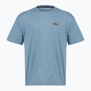 Maglietta da uomo Aeronautica Militare TS2535UJ00641 dusty blue