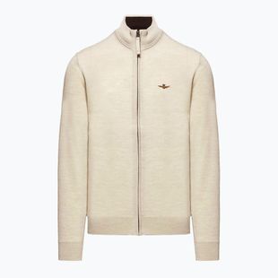 Felpa da uomo Aeronautica Militare 262MA1642UL00415 Fz stone melange