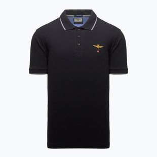 Polo uomo Aeronautica Militare 262PO1308UP00082 Polo jet black