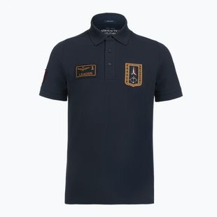 Maglietta da uomo Aeronautica Militare PO1927UP00191 Navy blue polo
